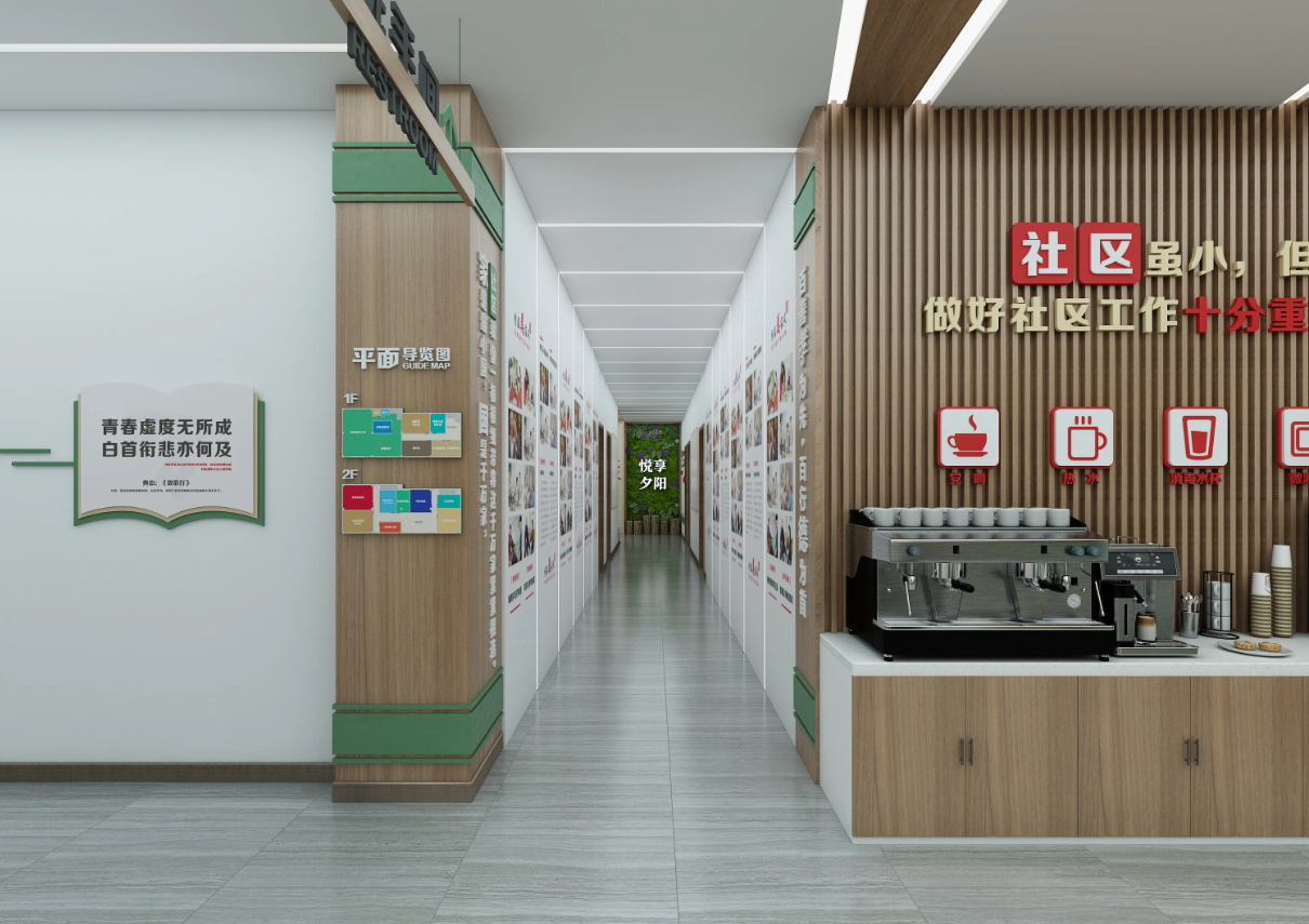 清遠黨建展廳設計公司裝修黨建黨群服務中心、紅色主題文化墻設計制作